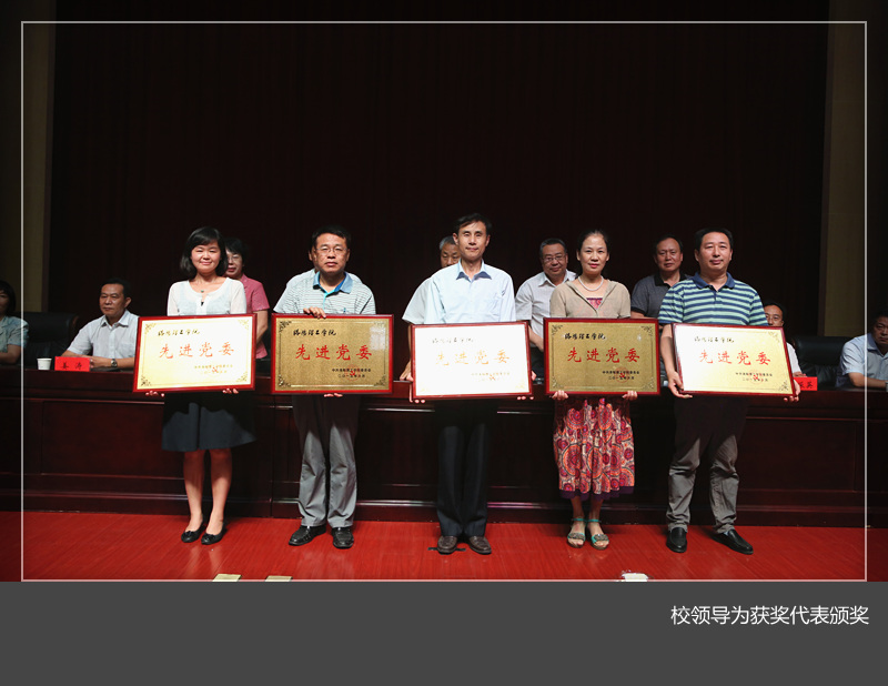 我校召开庆祝中国共产党建党94周年暨“七一”表彰大会